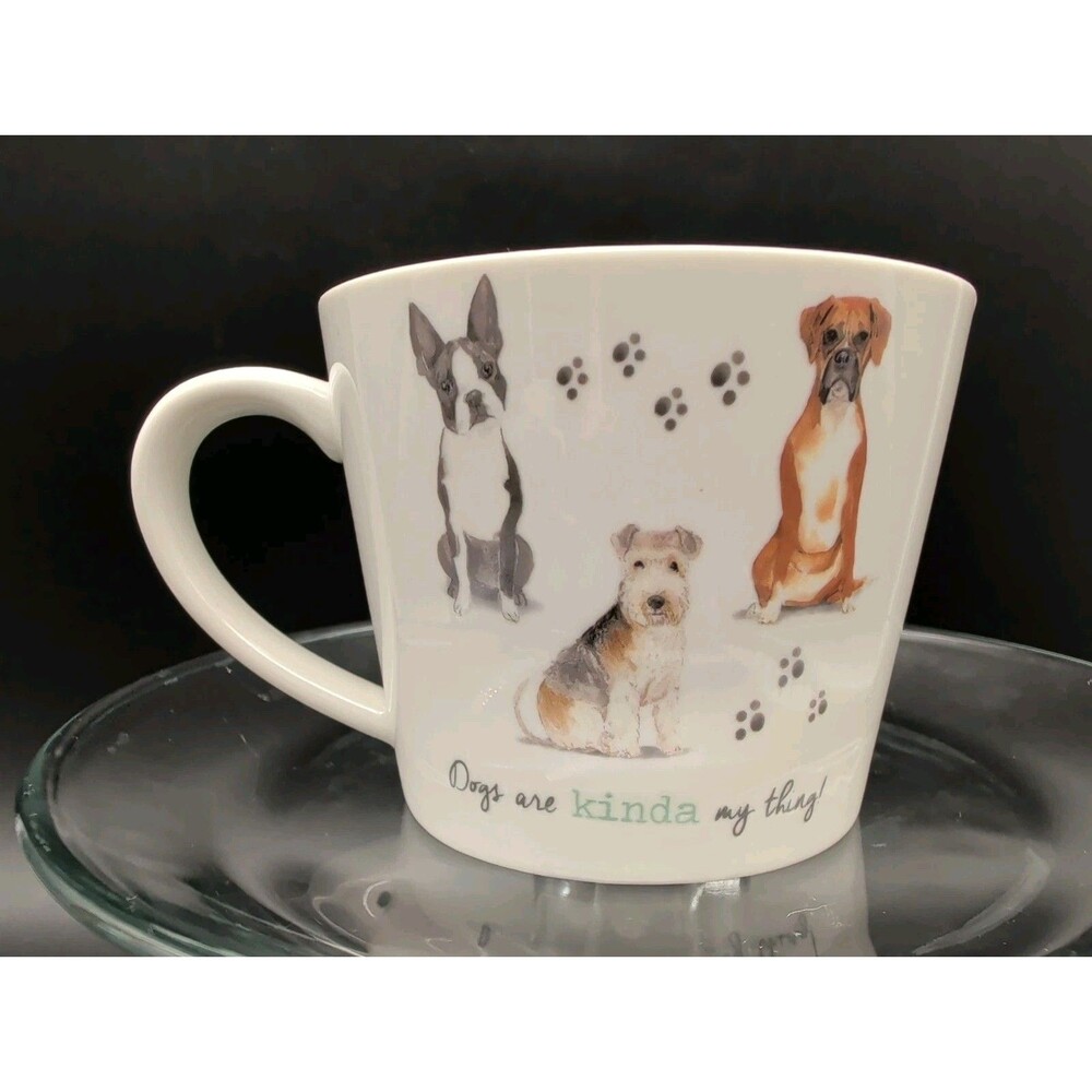 Cooksmart England  "Dogs are kinda my thing!" Dog Images Ceramic Mug